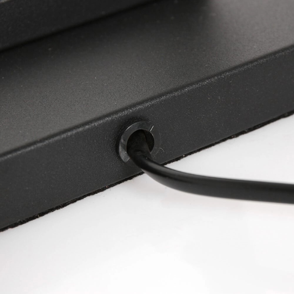 Lampe de table noire Stang avec capuche en velours vert Steinhauer 8712746166880