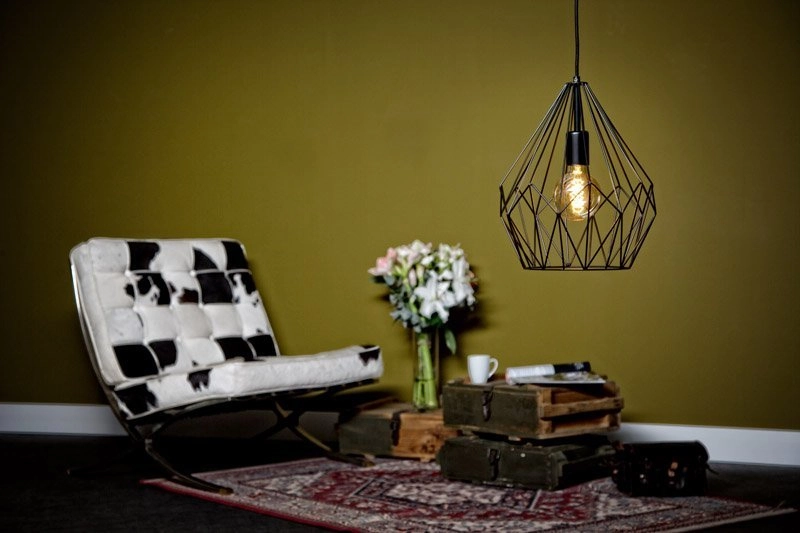 Lampe à suspension Carlton noir Eglo 9002759492571