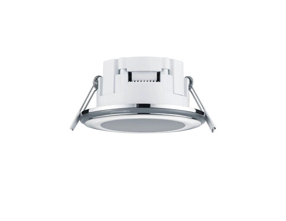 Spot encastré LED Aura 8,2 cm gris Trio 4017807427660