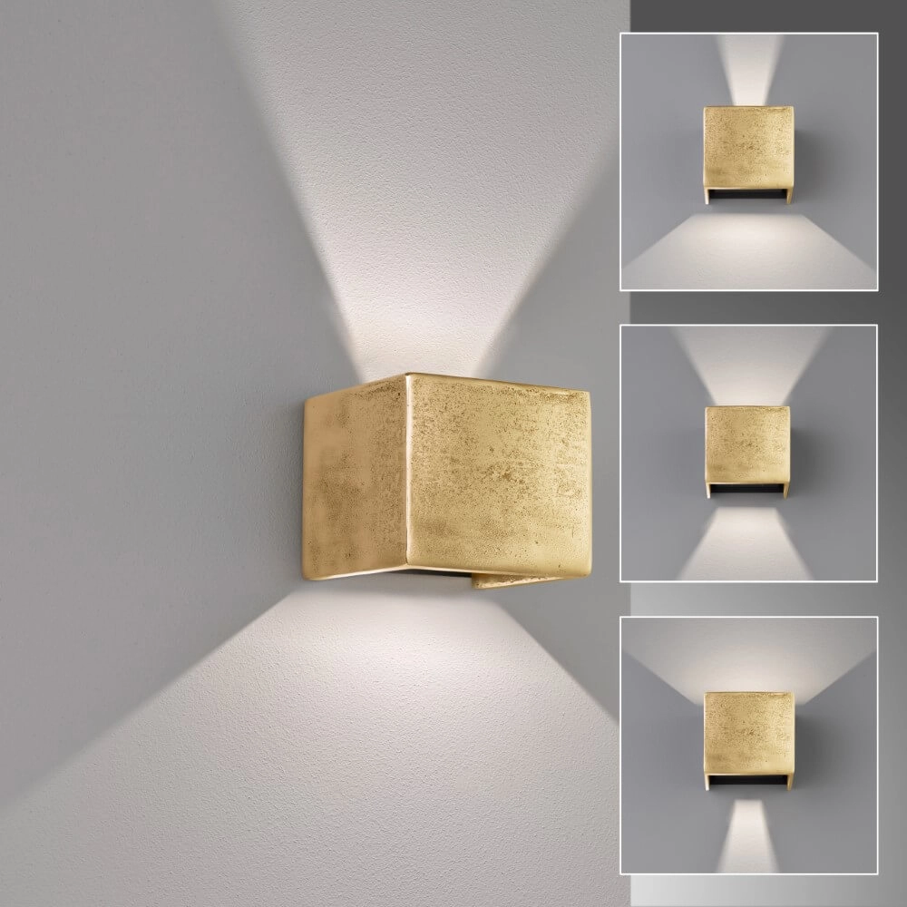 Applique dorée Cog 12 cm x 10 cm Fischer & Honsel 4003694305822