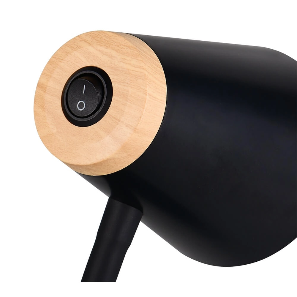 Lampe de table Pongo noir Trio 4017807642698