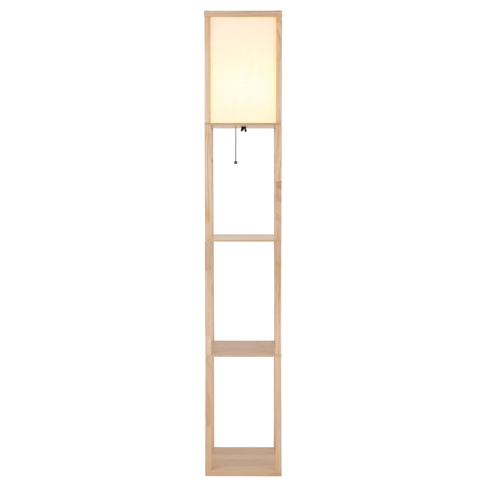 Lampe de pied Tabitha bois Globo 9007371572410