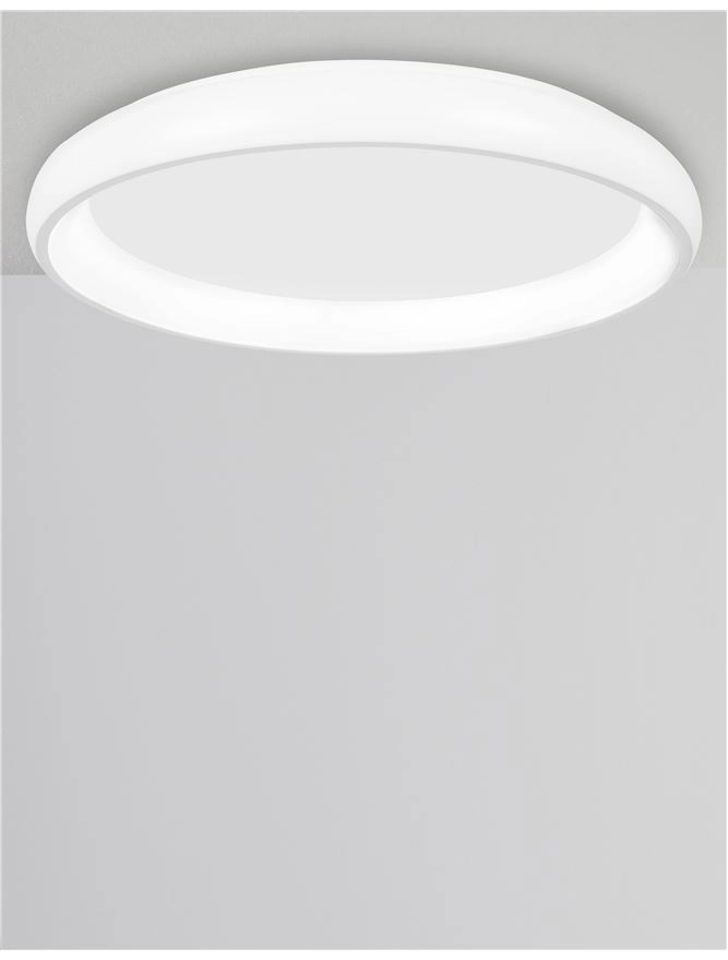 Plafonnier Albi blanc Ø 81cm