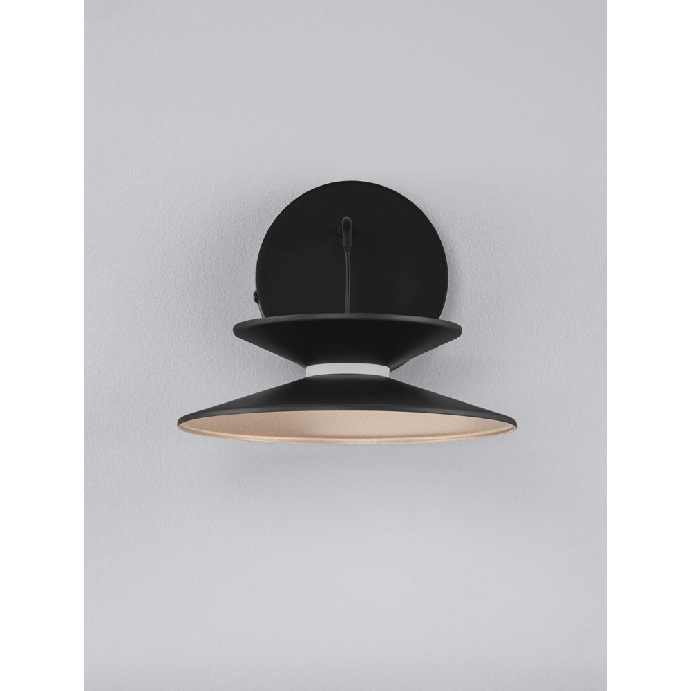 Applique murale design Morfi noir Lyora 5212017458506