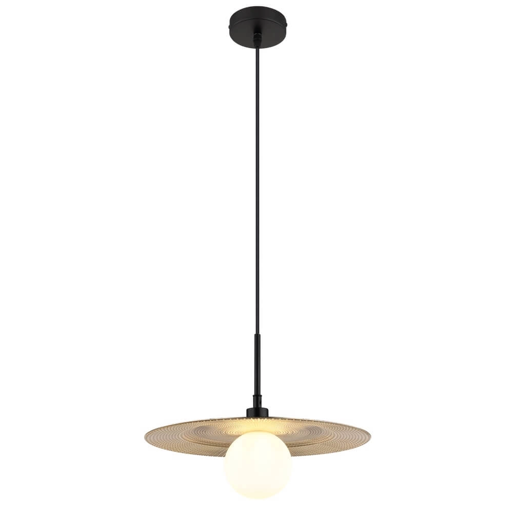 Suspension dorée Riga Ø 33cm Suspension dorée Riga Ø 33cm