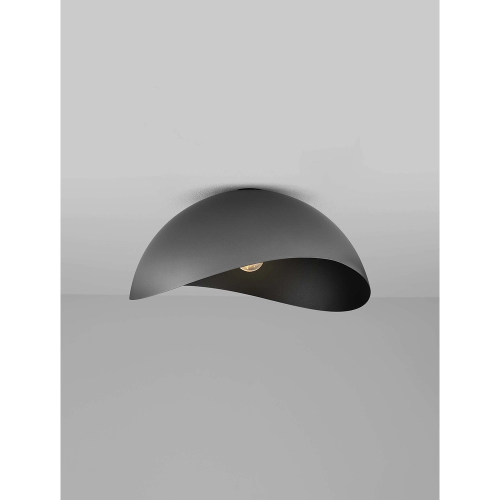 Plafonnier Opsi noir Ø 50cm Lyora 5212017458018