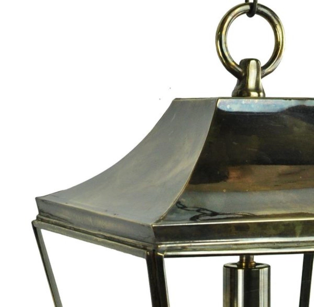Lampe suspendue rurale Knightbridge 48cm - cuivre antique (ant) Limehouse