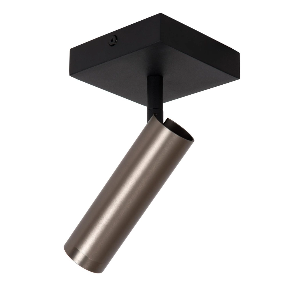 Lampe de plafond élégante Grado Gris métallique Lucide 5411212221698