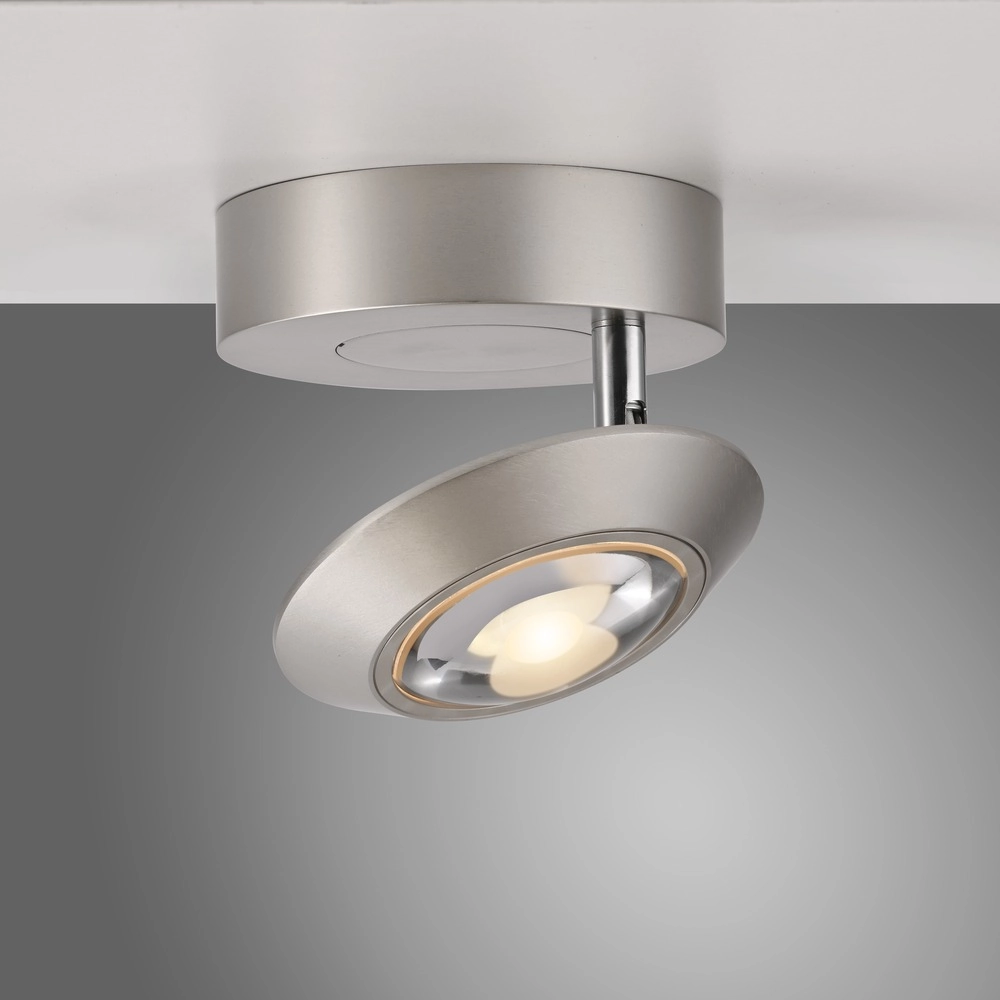 Spot LED au plafond Pure Oculis Gris diamant Paul Neuhaus 4012248397060