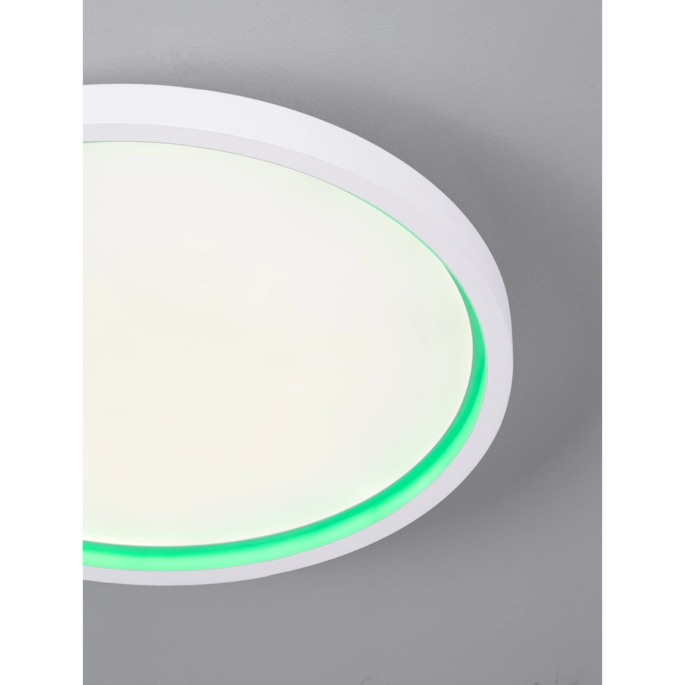 Plafonnier Chet Ø 39,3 cm avec fonction RGB Lyora 5212017450142