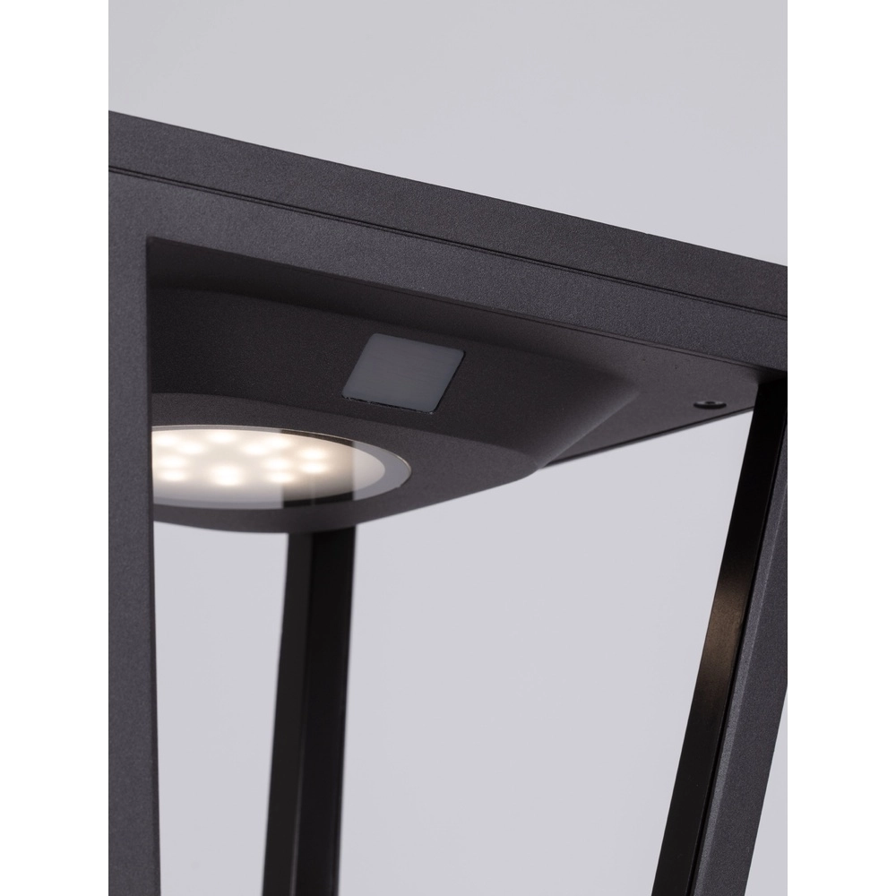 Lampe solaire Cuppa anthracite Lyora 5212017479167