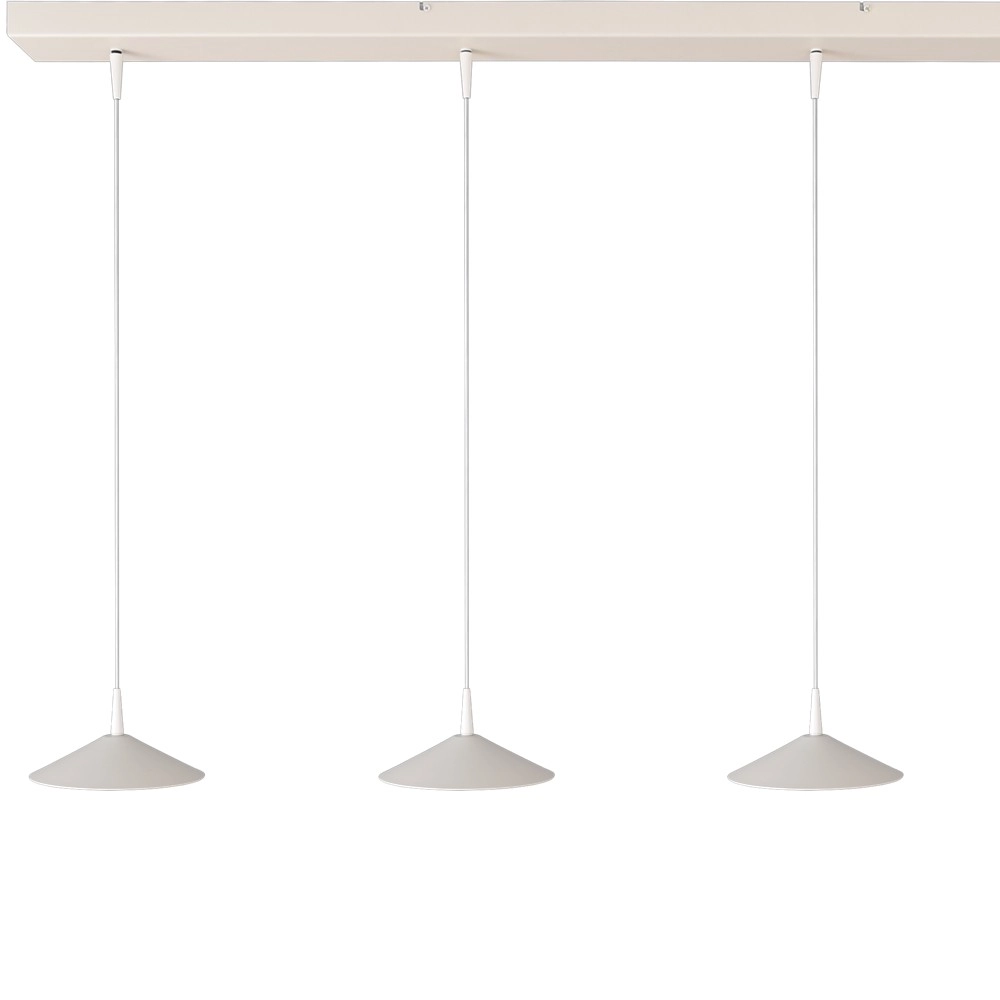 Lampe suspendue à 4 lumières Ceppo blanc Ø 18cm Masterlight 8718121347356
