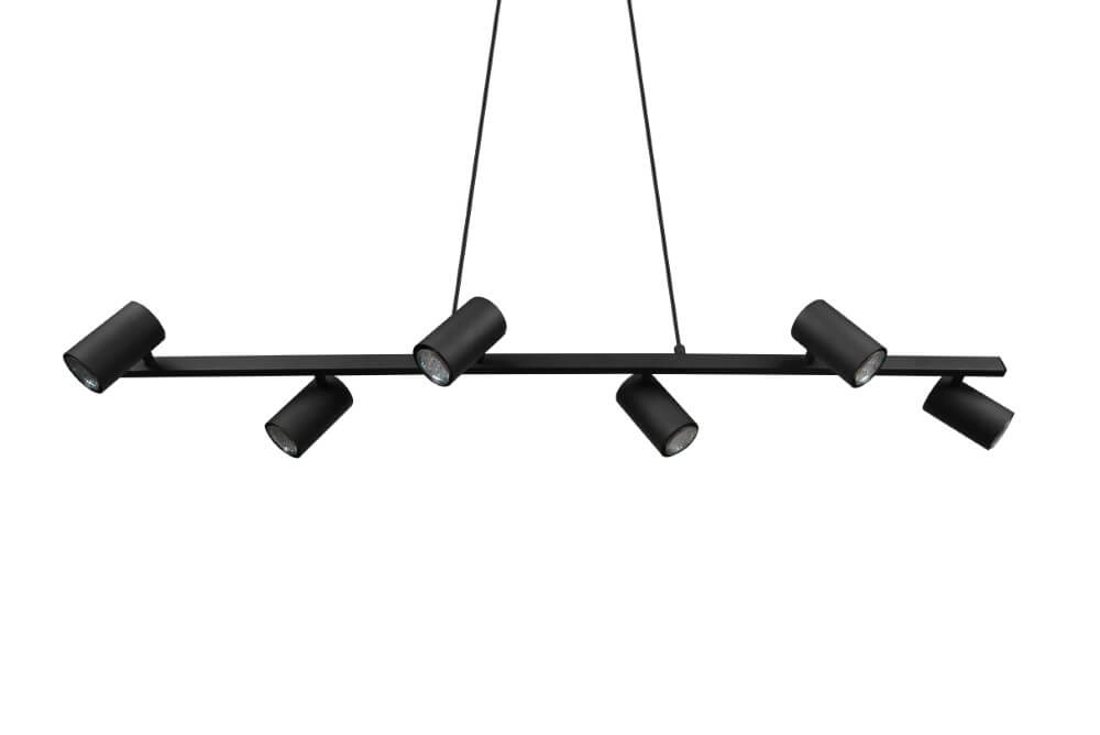 Lampe suspendue noire Marley Trio 4017807523652