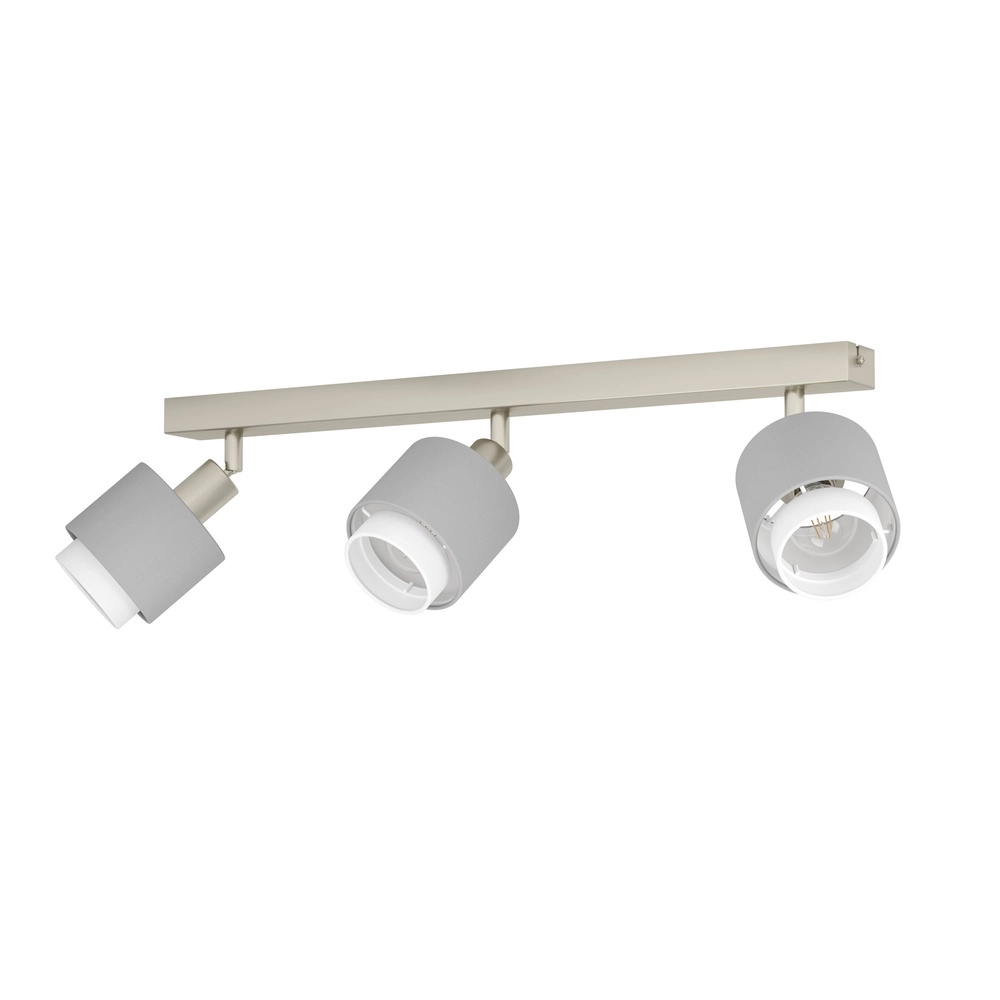 Lampe de plafond à 3 lumières Bellizzi Acier inoxydable - 2x E14