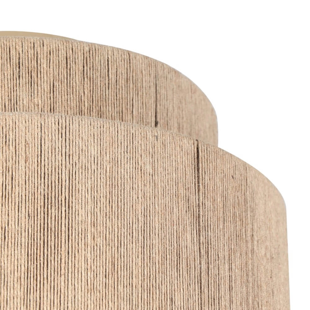Plafonnier en corde Smilla Ø 30 cm Trio 4017807617658