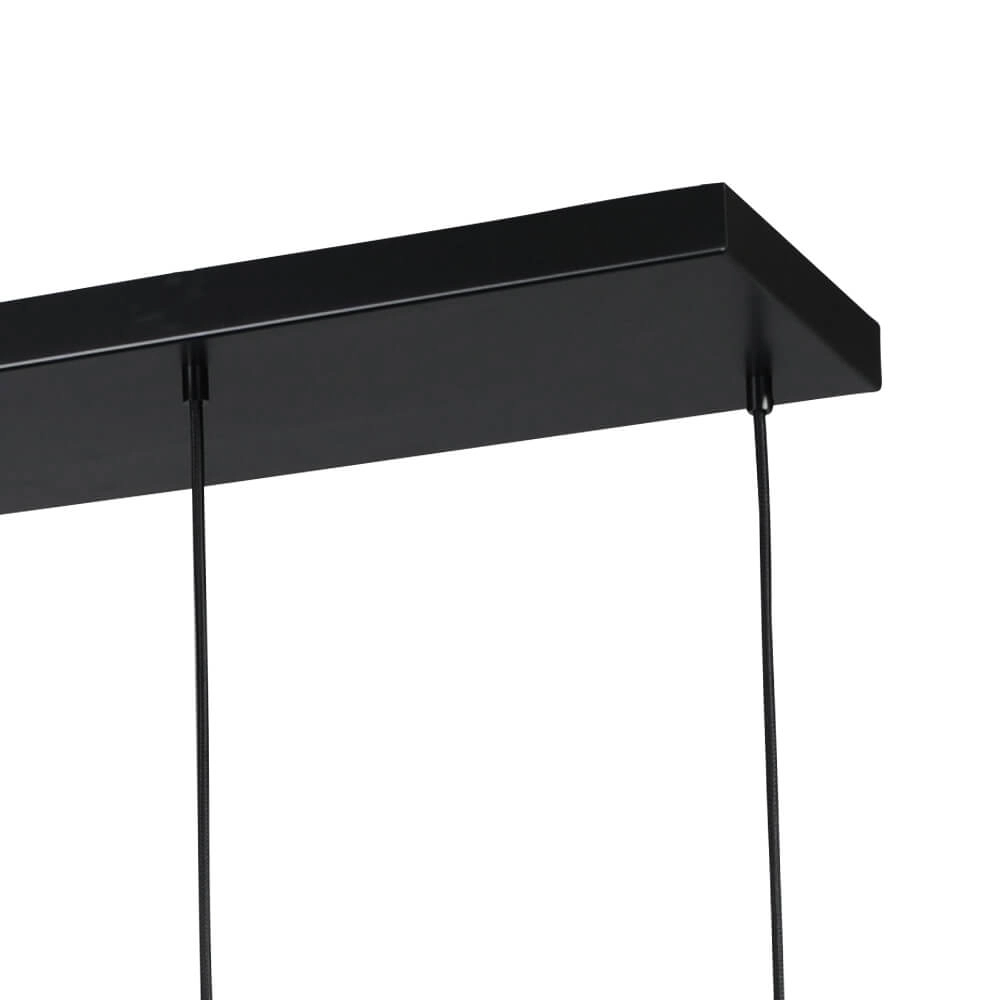 Lampe suspendue Lava 6x verre doré Ø 24cm Masterlight 8718121286211