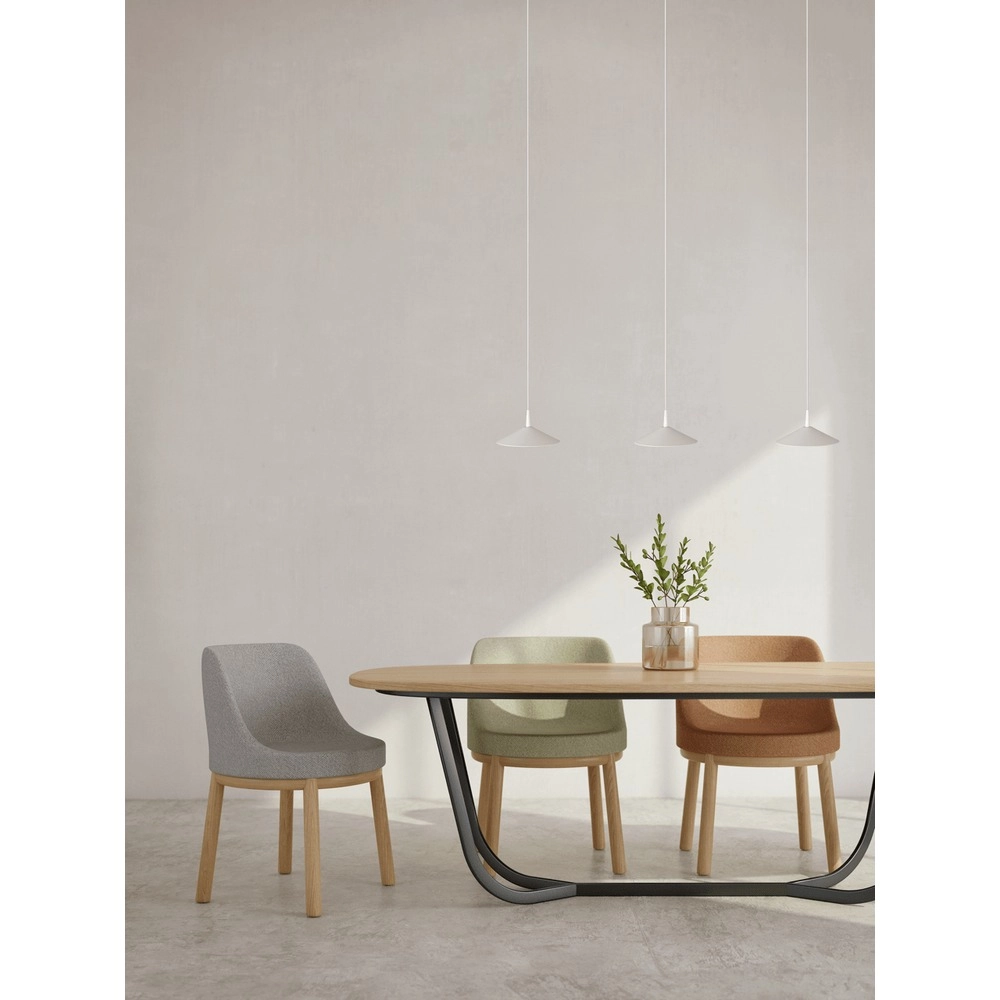 Lampe pendante à 3 lampes Ceppo blanc Ø 18cm Masterlight 8718121352039
