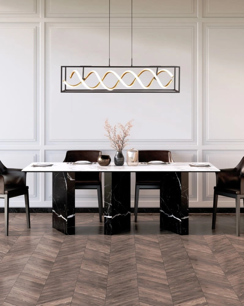 Lampe suspendue design Gian LED noire Fischer & Honsel 4003694610469