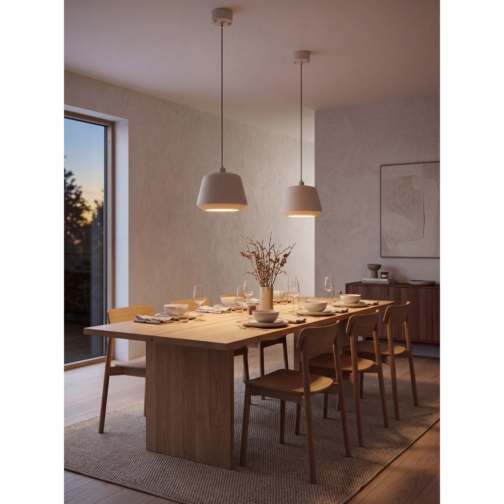 Lampe suspendue Mirea brun sable Trio 4017807712889