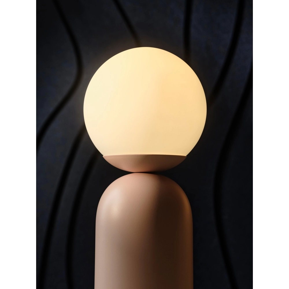 Lampe de table de style danois Notti  Rose poussiéreuse Nordlux 5704924026942