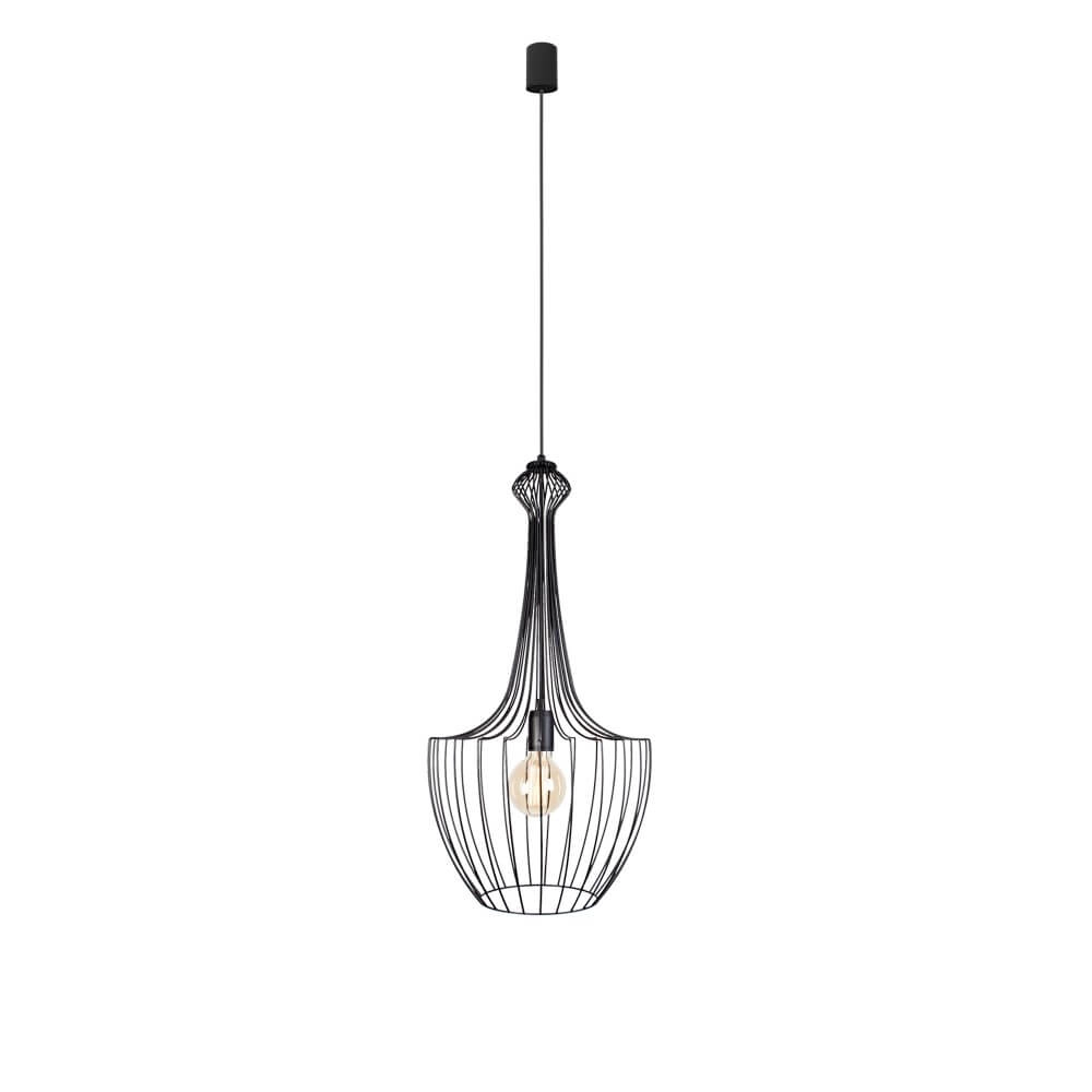 Lampe à fil noir Luksor Ø 37 cm Lyora 5903139885195