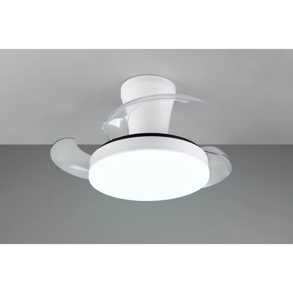 Ventilateur de plafond Tampere blanc Ø 71cm Trio 4017807688948
