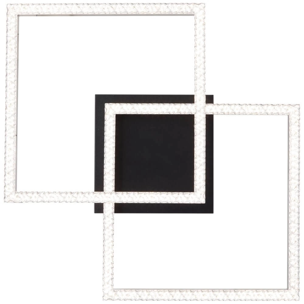 Plafonnier noir Ranni 1500lm Brilliant 4004353442131