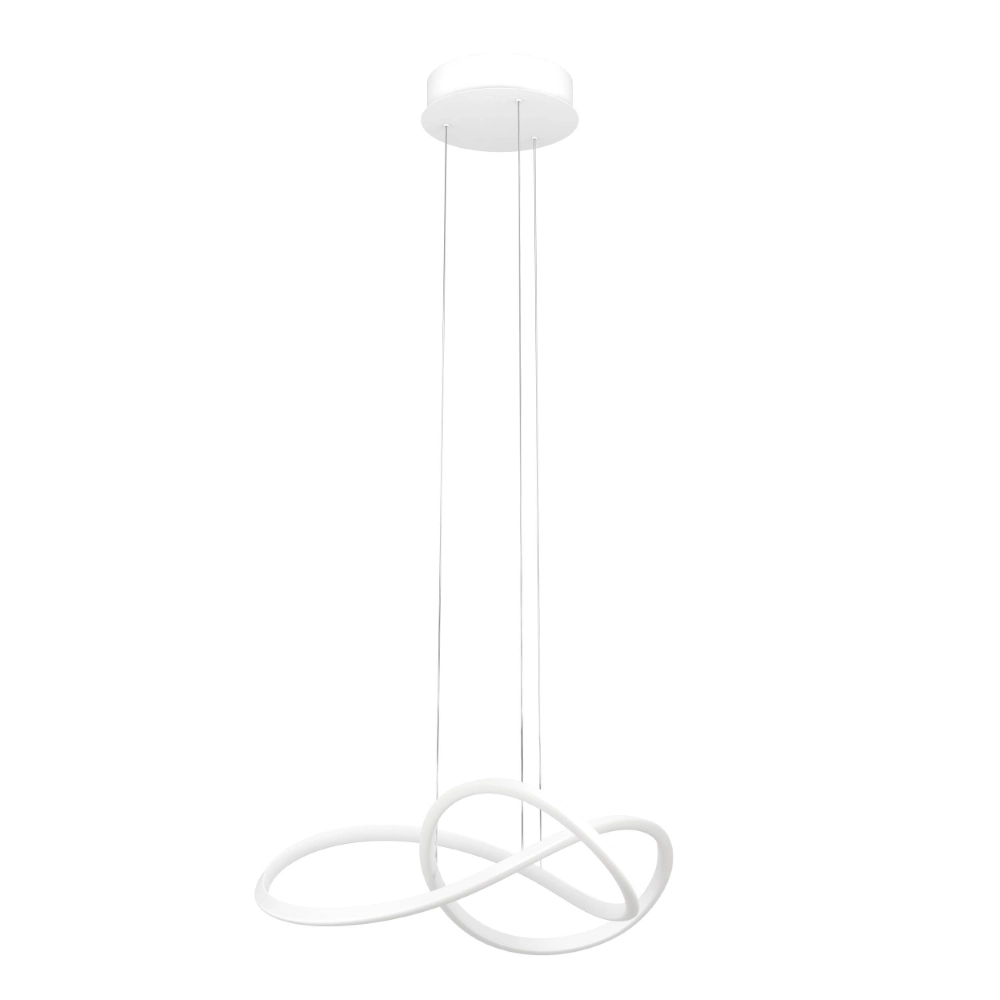 Design pendant lamp Riaza white Ø 83cm height adjustable