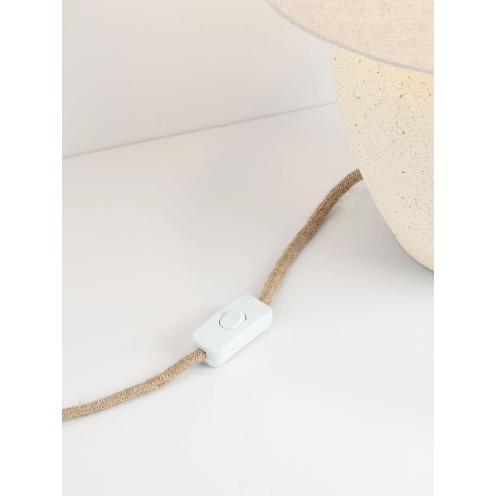 Lampe de table Japandi Tero beige Lyora 5212017494023