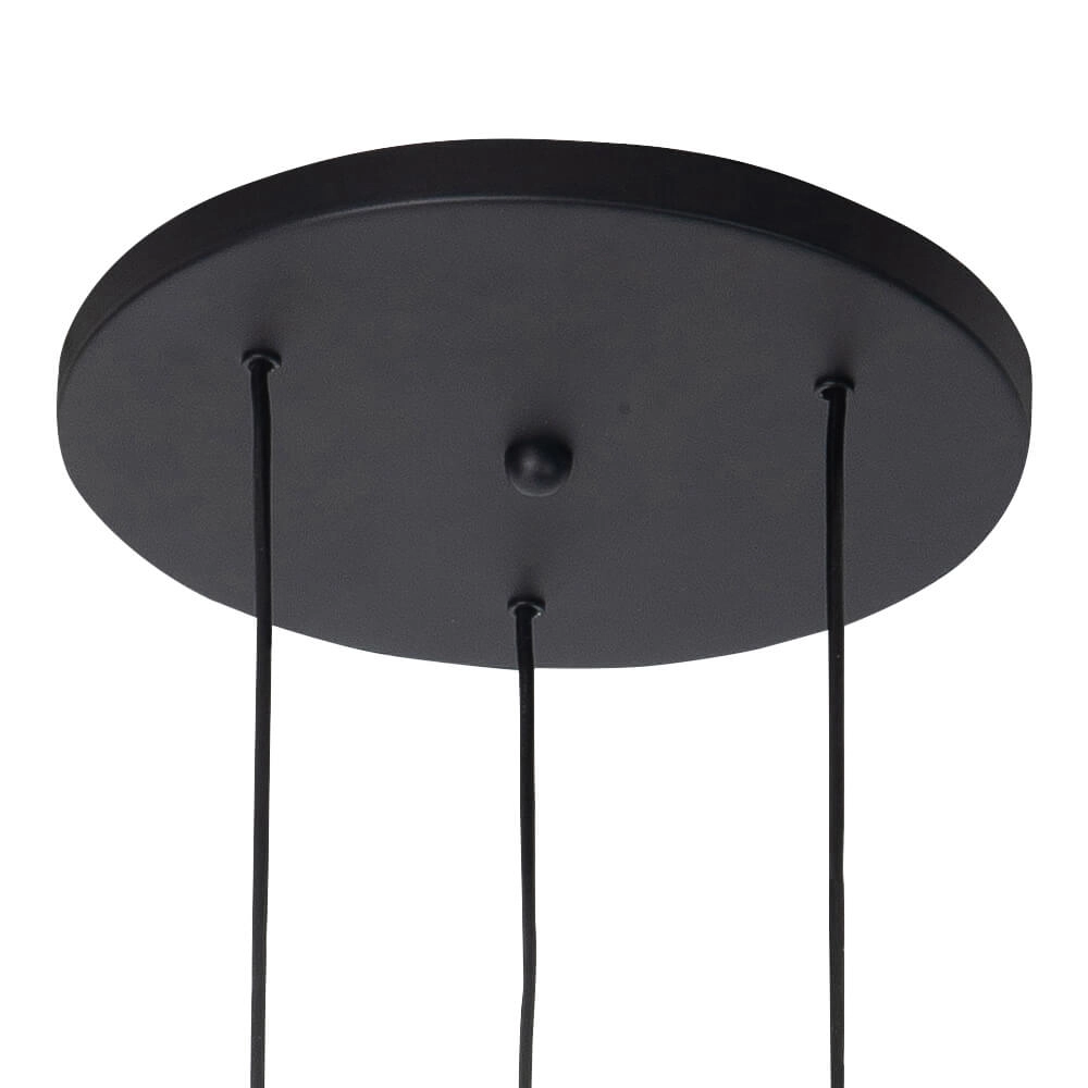 Suspension ronde Perugia bronze - 3x GU10 Highlight 8718379046810