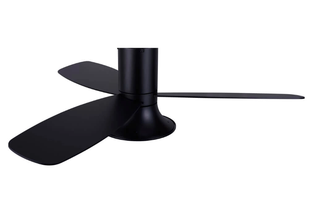 Ventilateur noir avec lampe Flusso Ø132cm Beacon 9333509151784