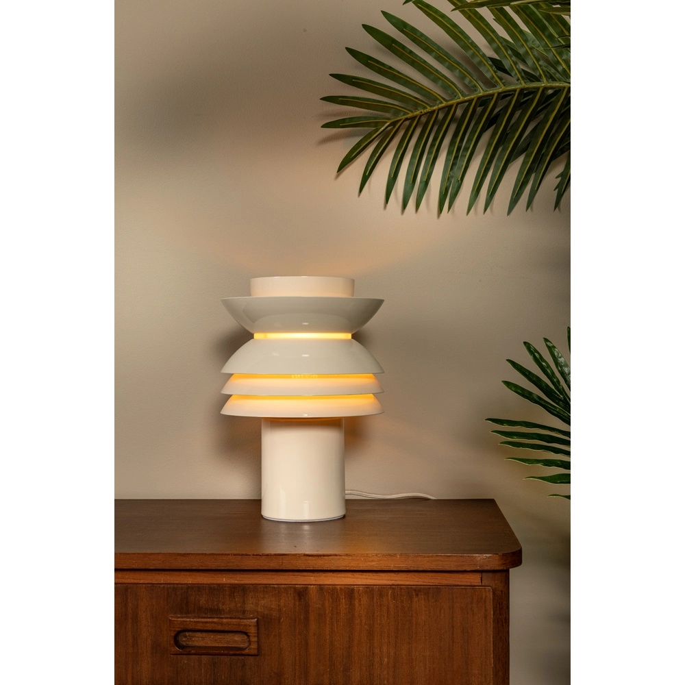Lampe de table Yindra Crème Lucide Vibes 5411212650153
