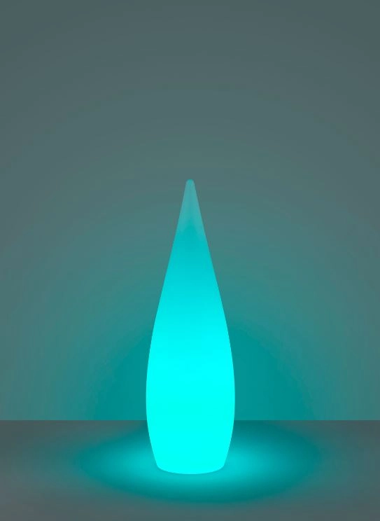 Lampe de terrasse rechargeable Palmas 80 cm RVB Trio 4017807500295