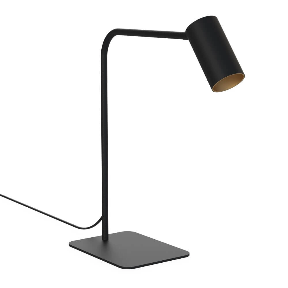 Lampe de table de bureau Mono noir Lampe de table de bureau Mono noir