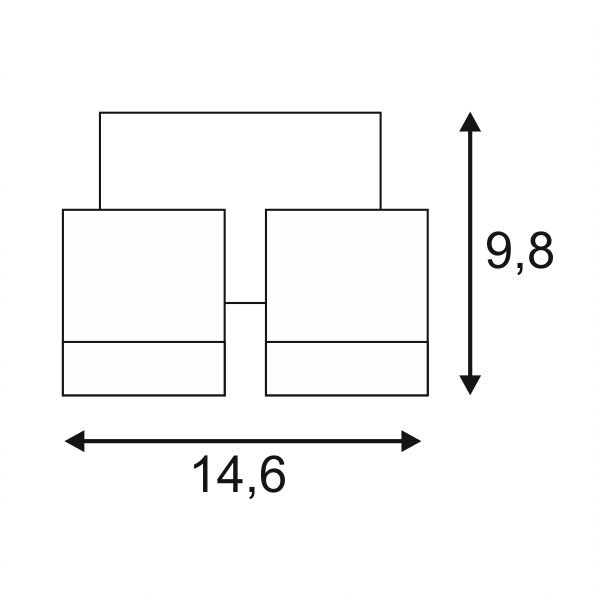 Tache murale New Myra Wall pour l'extérieur SLV 4024163157469