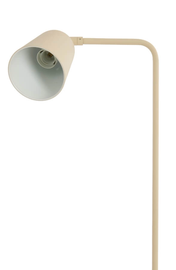Lampe de lecture crème Salomo 147 cm Light & Living 8717807757144
