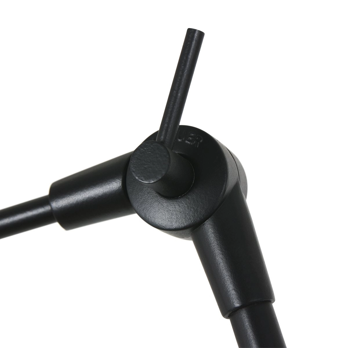 Lampe de table murale orientable Prestige Chic 50cm lin blanc avec noir Steinhauer 8712746146578