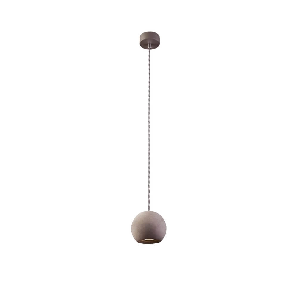Lampe à suspension en béton Geometric Ø 12,5 cm Lyora 5903139969697