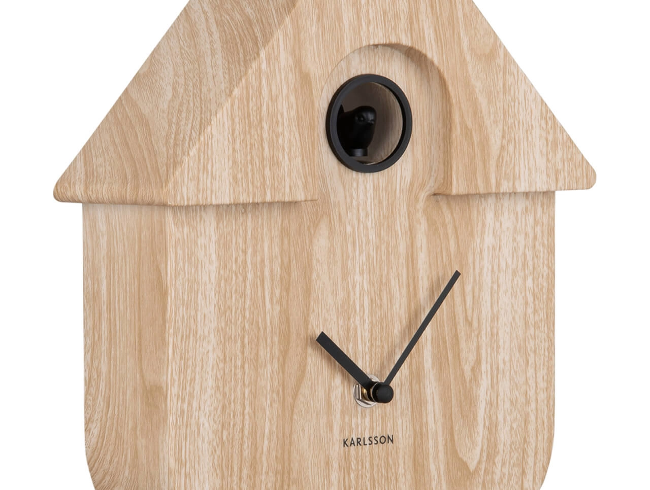 Horloge murale moderne Cuckoo bois Karlsson 8714302734199