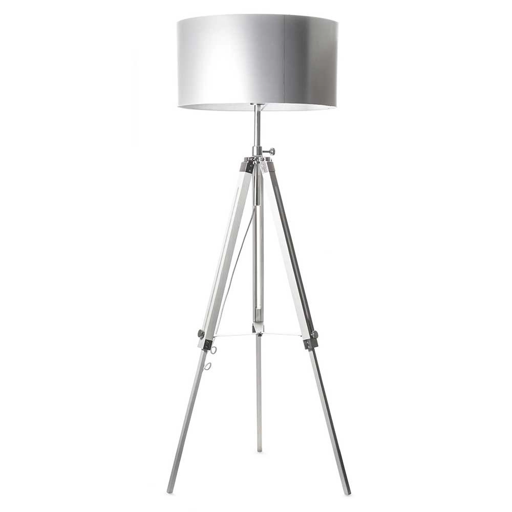 Lampadaire tripode Jewel 150cm blanc avec gris Lampadaire tripode Jewel 150cm blanc avec gris