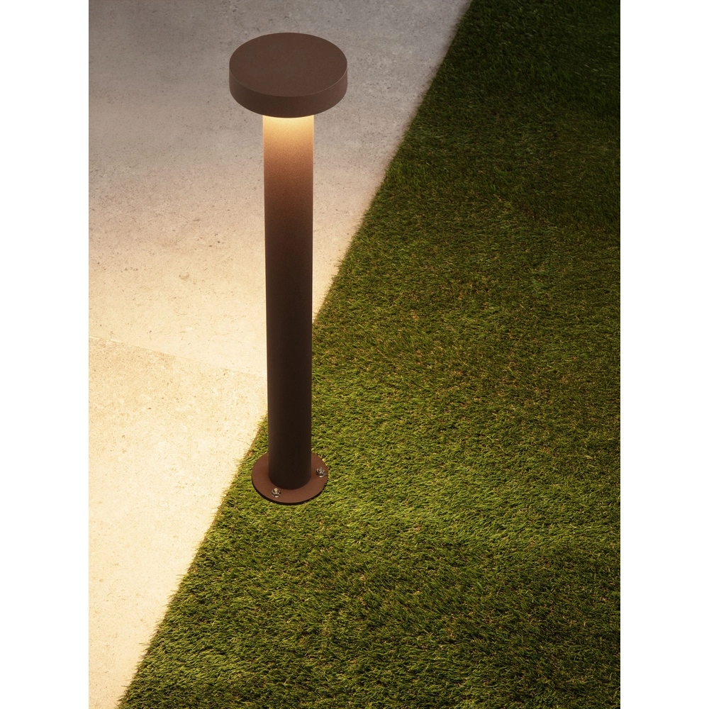 Lampe de jardin de Desing Gong brun rouille 60cm - 3000K Lyora 5212017496232