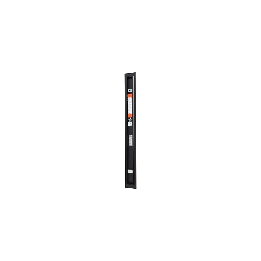 Lampe murale moderne Comma Led noir 78 cm Lyora 5903139118767