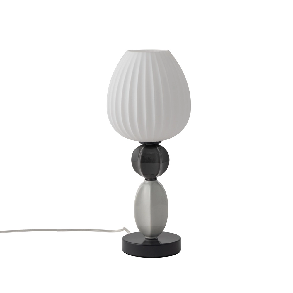 Lampe de table Corals Ø 16 cm de gris Lyora 5903139119788