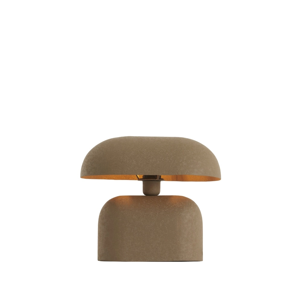 Lampe de table Todd ovale - brun foncé mat Light & Living 8717807818906