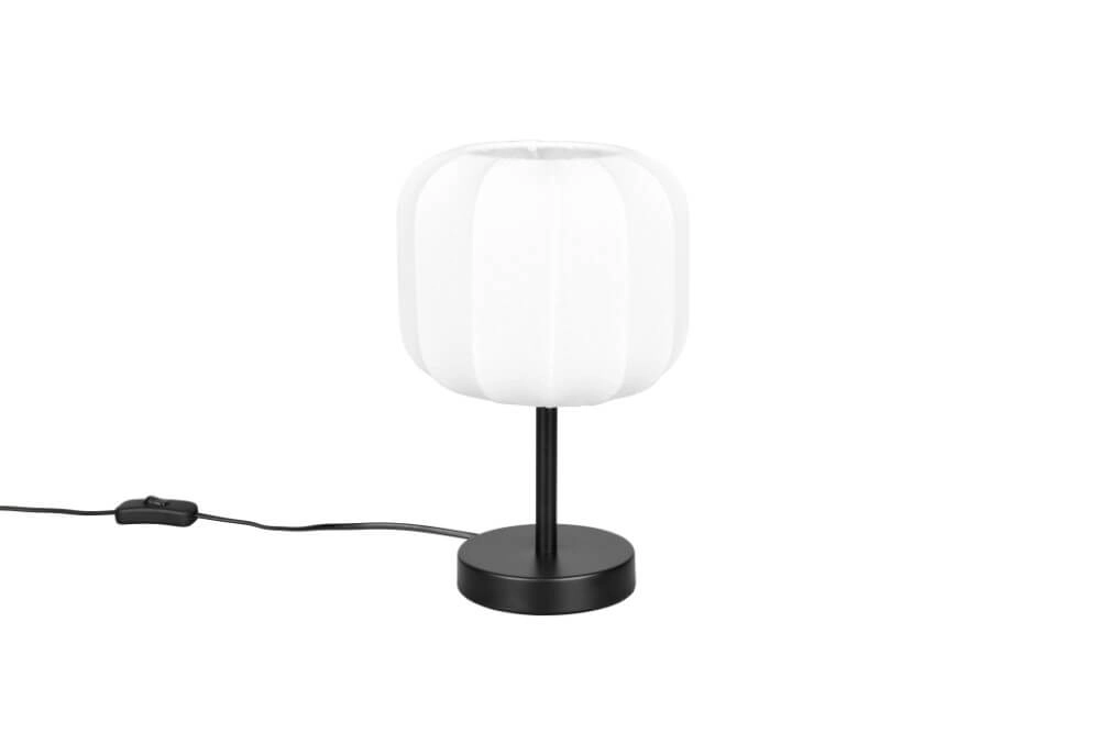 Lampe de table design blanche Madleine Ø 20cm Trio 4017807638233