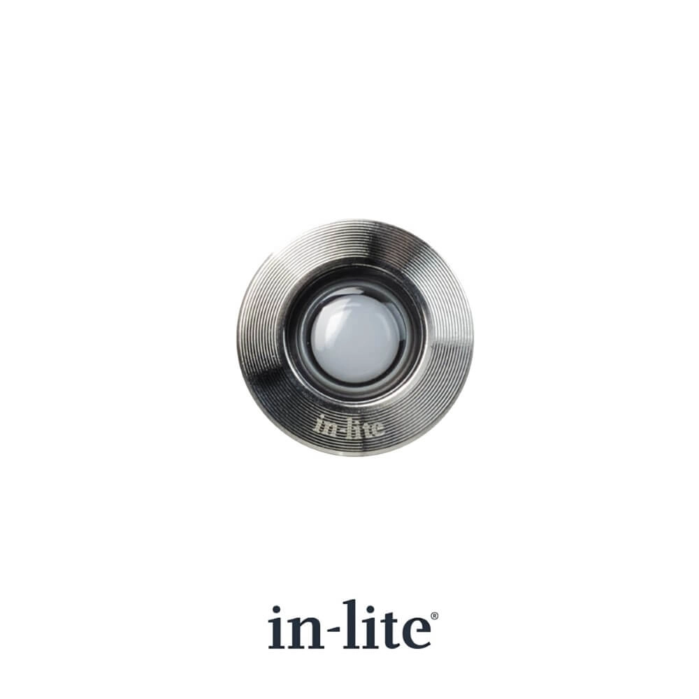 Petit spot encastré Fusion 22 RVS LED 12 volts