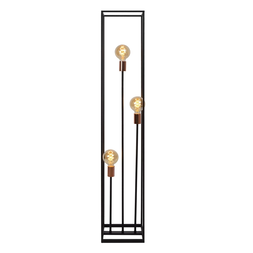 Lampe de pied Arthur Noir à 3 lumières Lucide 5411212082909