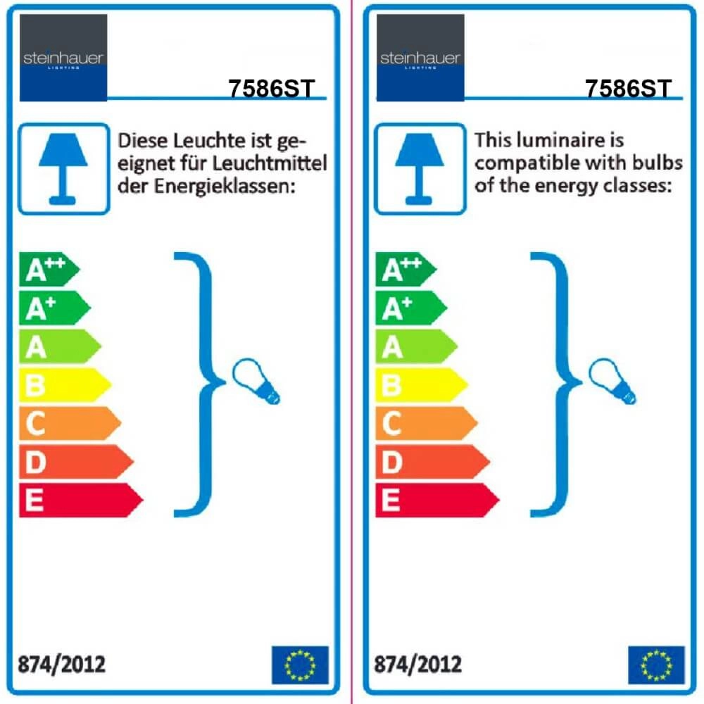 Lampe à suspension Bikkel gris métallisé Steinhauer 8712746105179