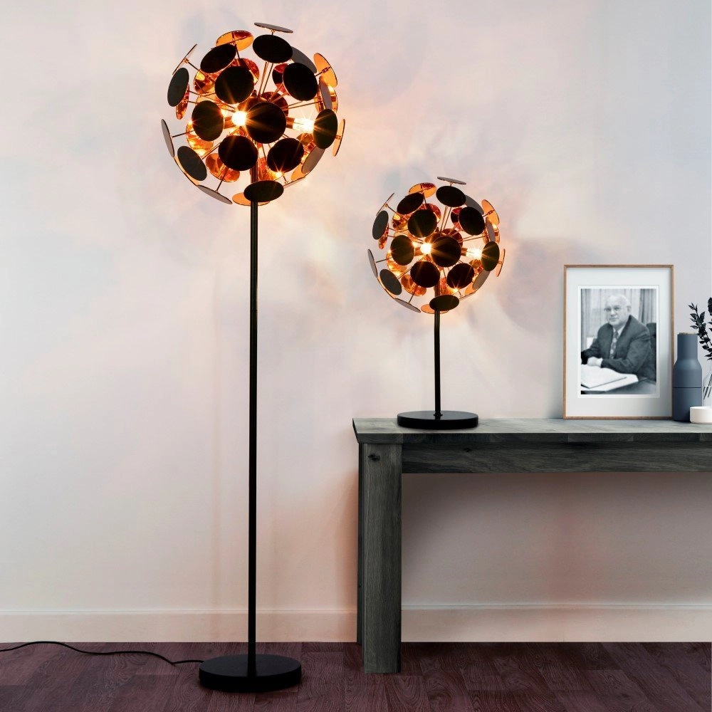 Lampadaire design Discus Searchlight 5053423156514