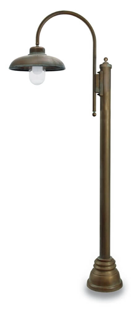 Lampe sur pied Samoa S - laiton vieilli